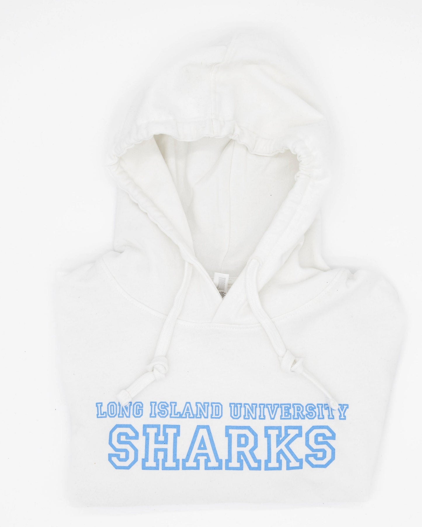 Crop Hoodie Long Island University SHARKS