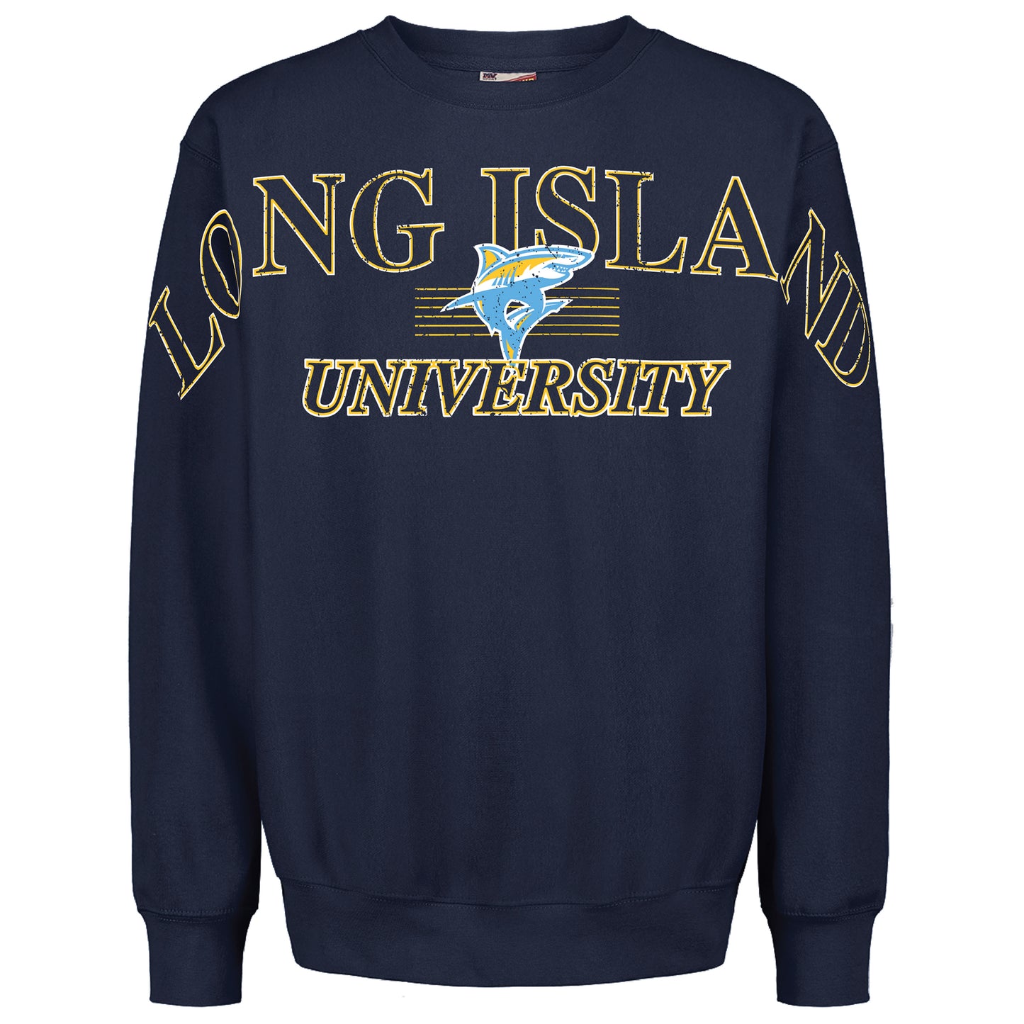 Long Island University with Shark Print