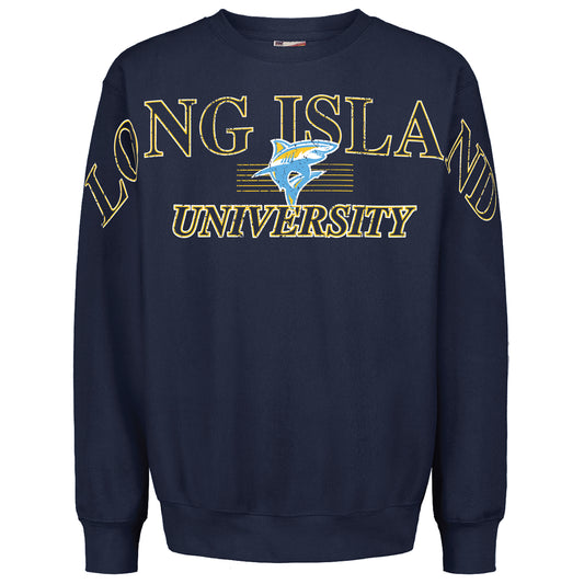 Long Island University with Shark Print