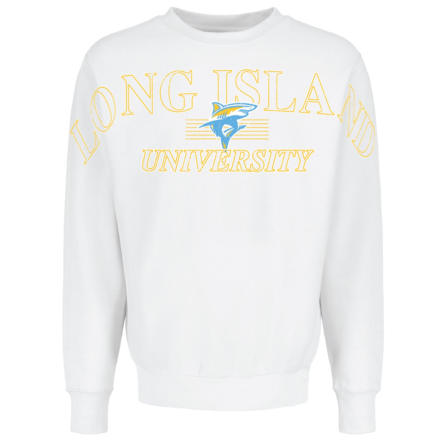 Long Island University Large Print with Shark