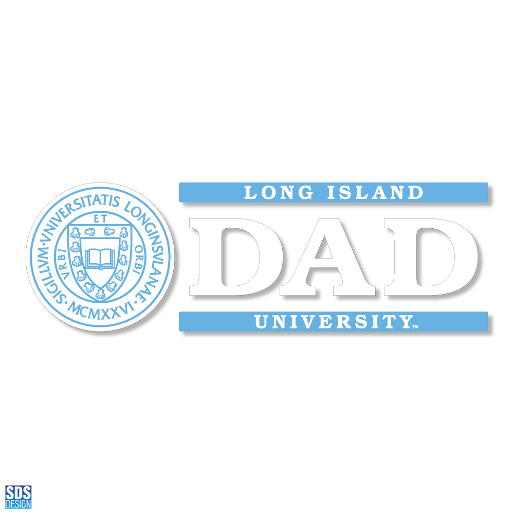 Block Long Island University Vinyl Decal