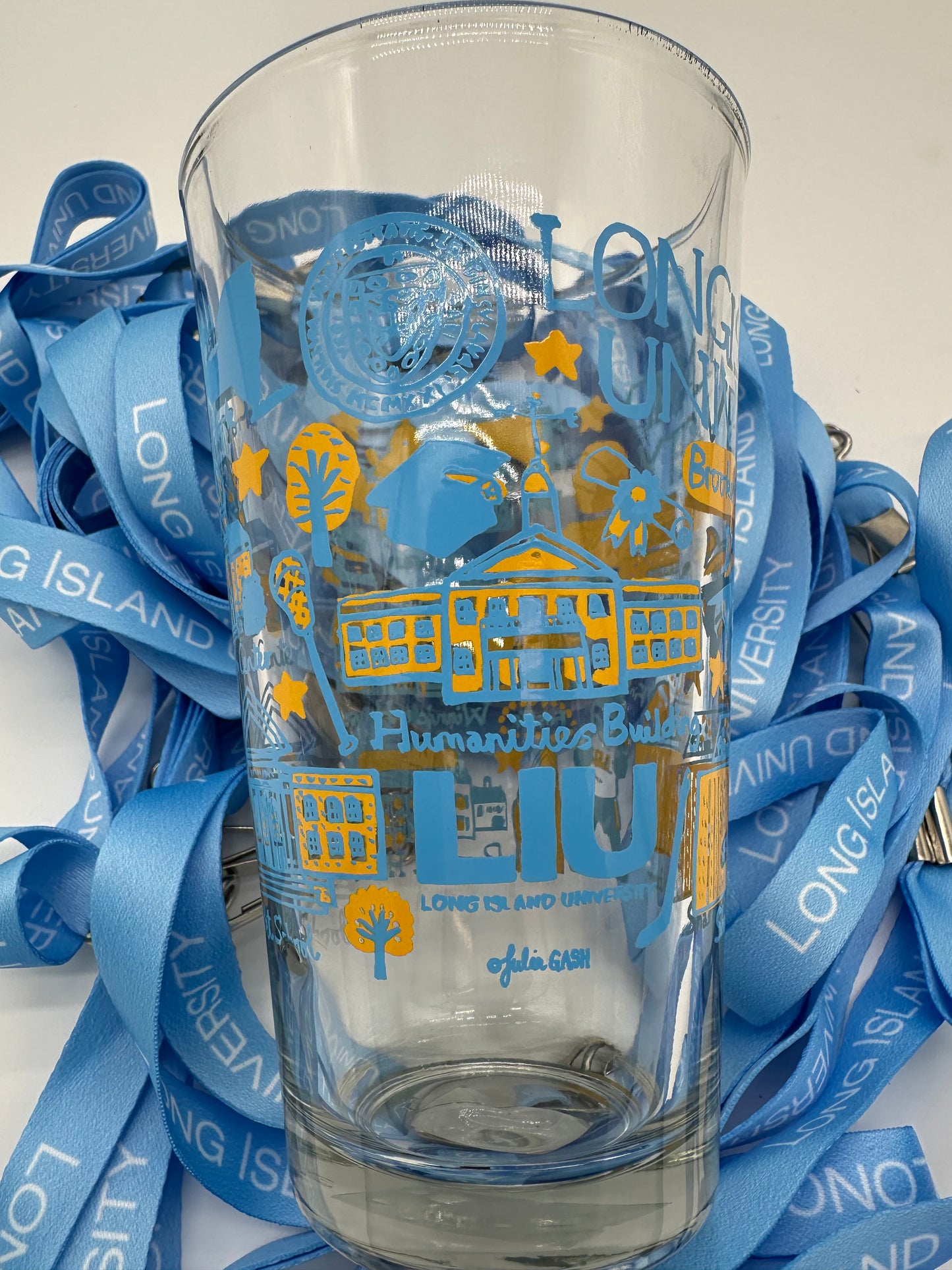 Juila Gash - 16oz Clear Pint Glass