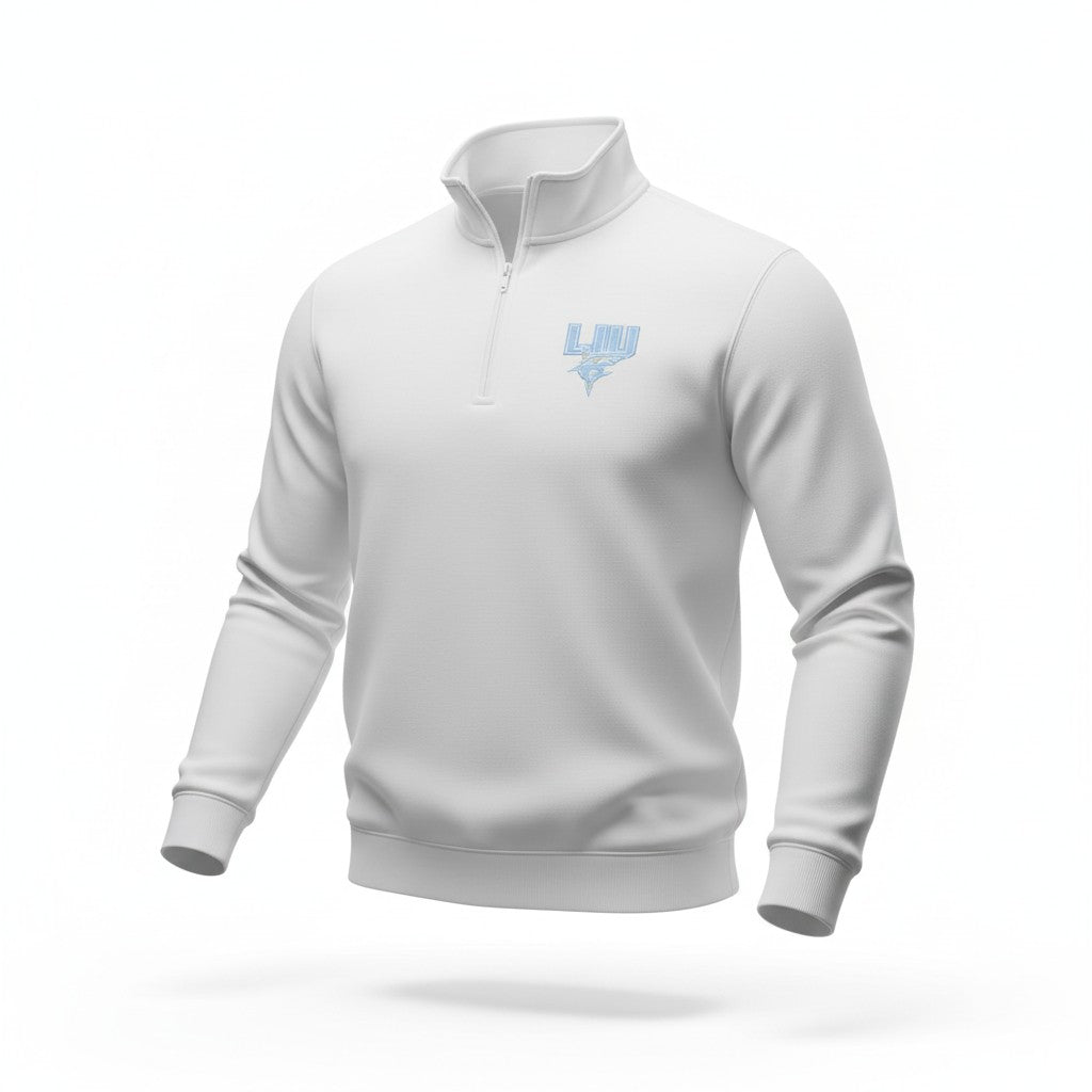 Embroidered Qtr Zip