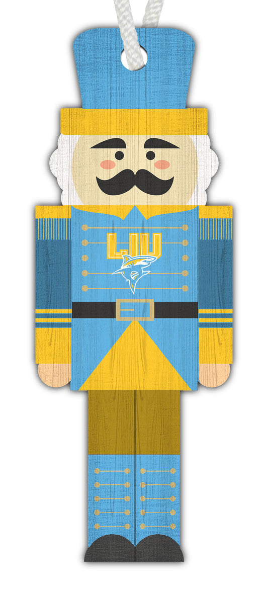 5" LIU Nutcracker Ornament