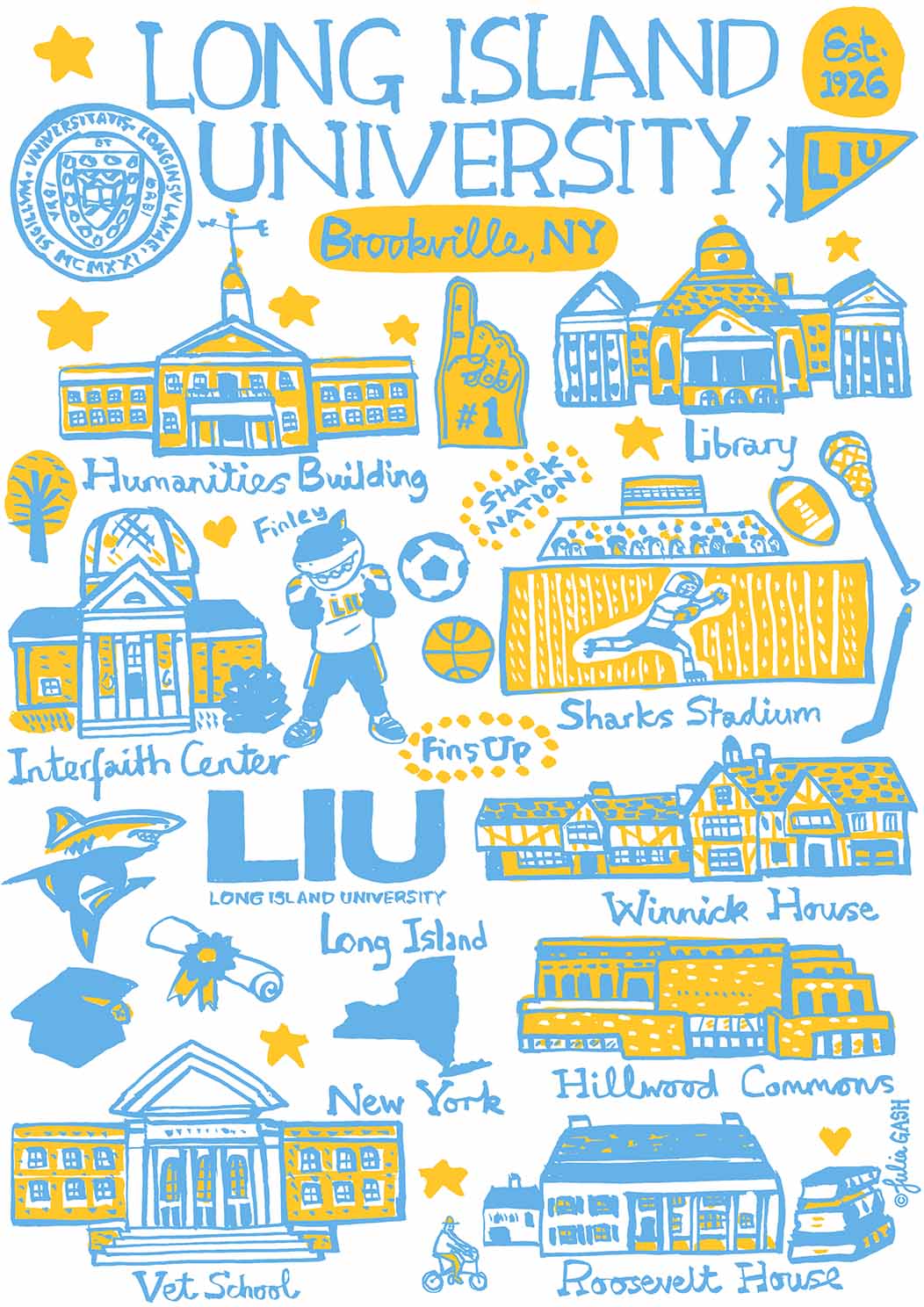 Julia Gash - 12x18 Poster