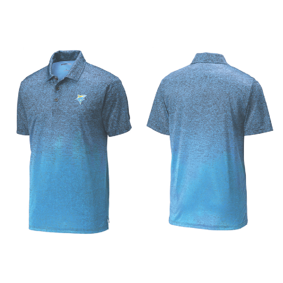 Performance Polo Ombre Heather