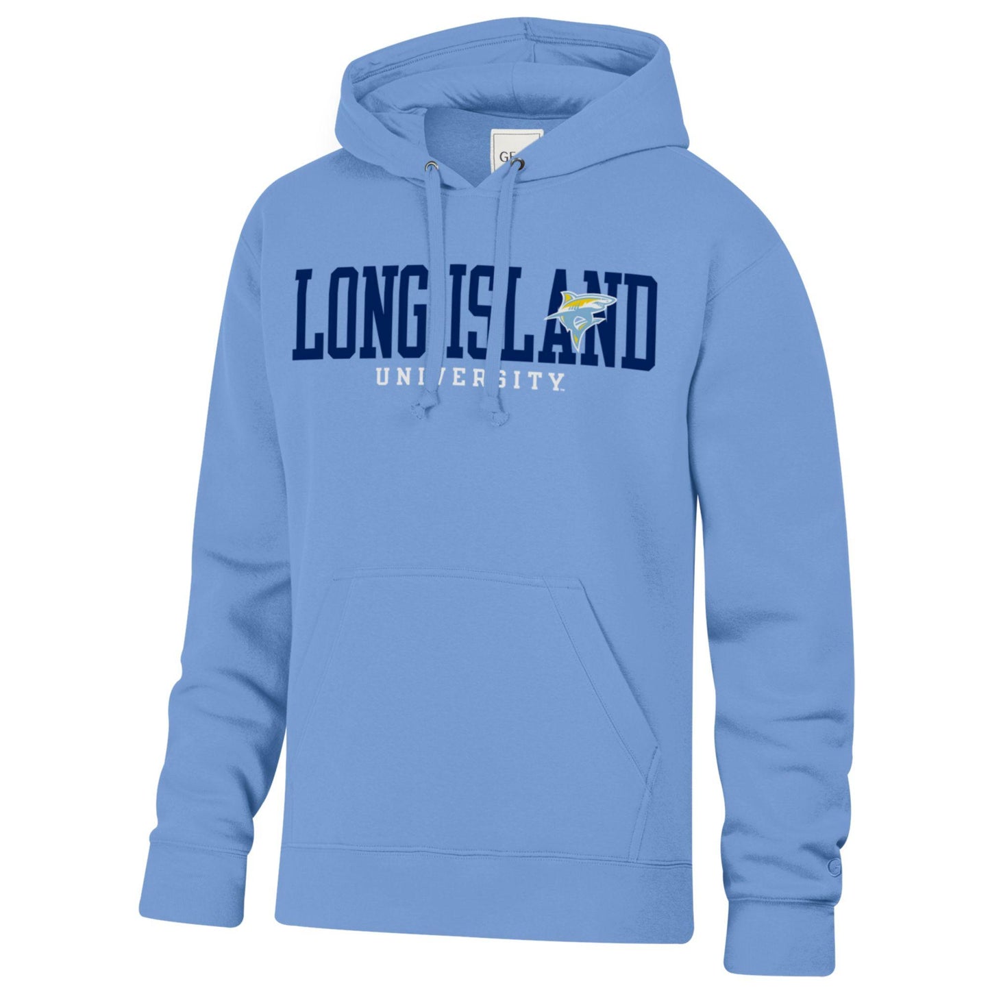 Long Island University with Shark Embroidered Hood